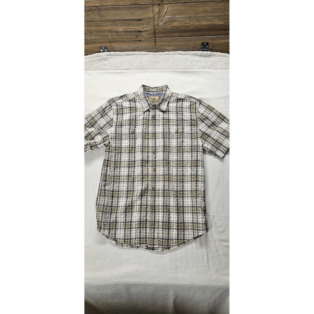 Outdoor Life Men's Button-Up Flannel Shirt‎  Size M